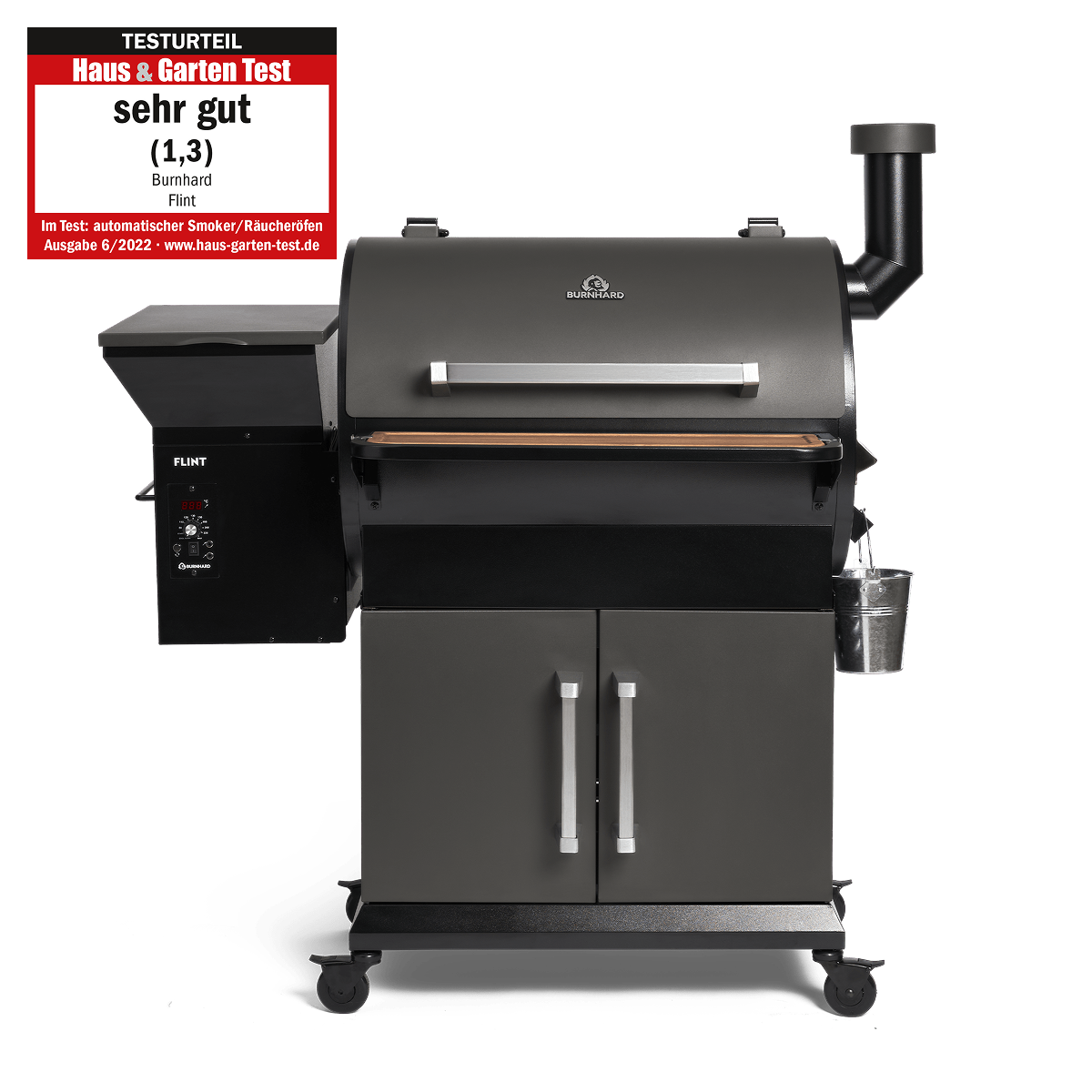 Burnhard Flint pellet grill Grill