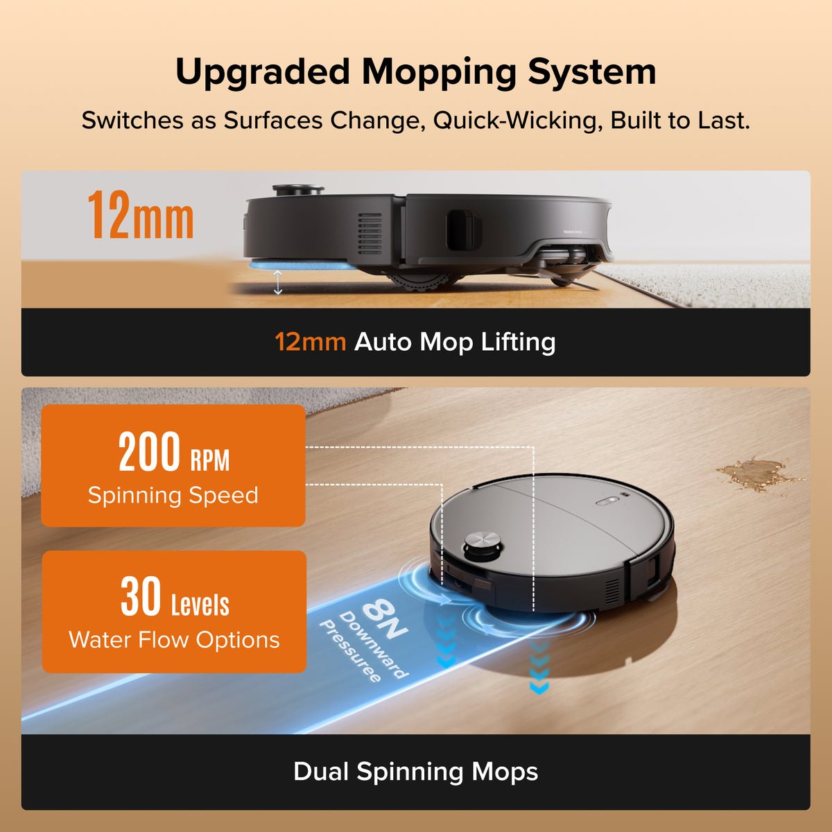 Roborock Qrevo Edge 2 Saug- und Wischroboter